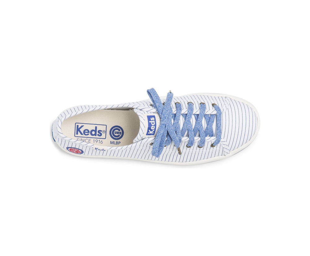 Keds Sneaker Damen Weiß - Kickstart Mlb® - QMR-379265